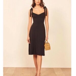 Reformation Black Dress